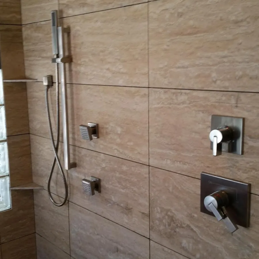 Shower fixture installation for Water Heater Replacement in Pennsauken